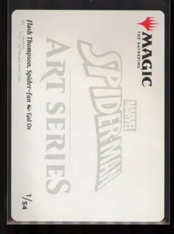 Flash Thompson, Spider-Fan Art Card S Art Series: Marvel's Spider-Man 1 NM - Image 2