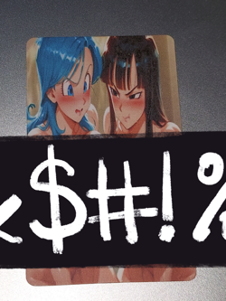 Dragon ball Chi Chi and Bulma Hentai Card - Image 1