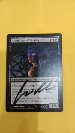 MTG -SIGNED CARD, Archetype of Finality - Born of the Gods - Image 1