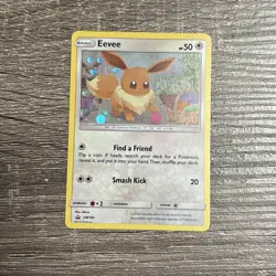 Eevee - SM184 - Pokemon Sun & Moon Promo Holo Rare Card TCG 2019 - NM - Image 1