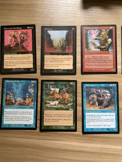 Magic the Gathering MTG Vintage 90s lot 114 cards - Image 1