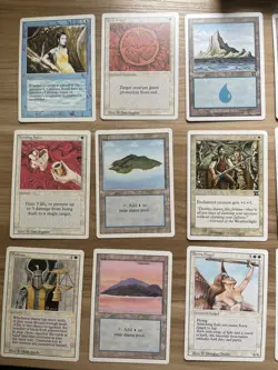 Magic the Gathering MTG Vintage 90s lot 114 cards - Image 3