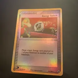 Pokemon TCG Reverse Holo Energy Switch 82/109 Ruby and Sapphire Card NM - Image 1