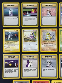 Pokemon TCG *4th Print UK Base Set* 19-Card WoTC Mixed Regular LOT *Mostly LP* - Image 3