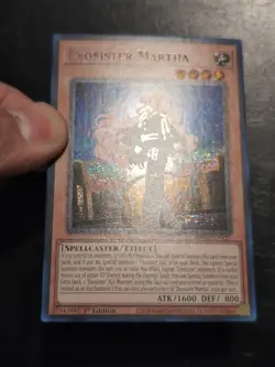 Yu-Gi-Oh! PRISMATIC SECRET RARE CARD EXOSISTER MARTHA MP23-EN127 1ST NM - Image 2