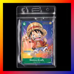 ONE PIECE CARD GAME Anime Expo AX 2023 Exclusive MONKEY D LUFFY Promo P-037 TCG - Image 1