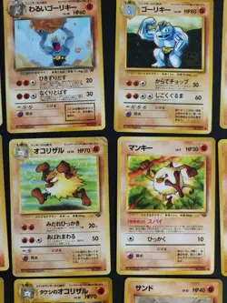 24 Pokemon card Japanese Old Back lot bulk Graveler Rhydon Golem Machoke fym9-2 - Image 3