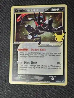 Greninja Gold Star SWSH144 Sword & Shield Promo Cards Holo NM - Image 1