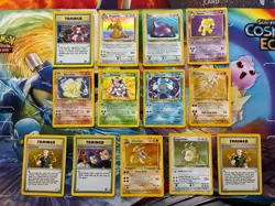 Vintage Pokemon Card Lot WOTC Holo Fire Dragonite Ditto Ninetales - Image 1
