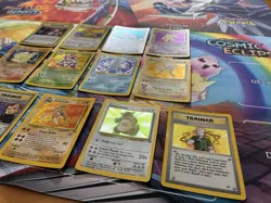 Vintage Pokemon Card Lot WOTC Holo Fire Dragonite Ditto Ninetales - Image 2