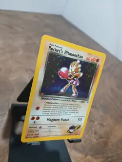 Pokemon TCG Rockets Hitmonchan Holo Rare Card 11/132 - Image 3