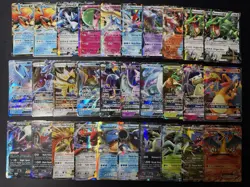 Lot of 150 Pokemon Cards Mega/EX/GX/Full Art/V/VMAX Modern Collection HP-DAMAGED - Image 4