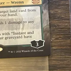 Wrenn and Six Borderless Foil Double Masters 2022 MTG Magic Gathering Wren Mint - Image 4
