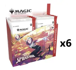 SEALED CASE! 6x Collector Booster Box Marvel's Spider-Man SPM MTG - Image 1