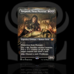Yawgmoth, Thran Physician (Borderless) Dominaria Remastered Regular - Image 1