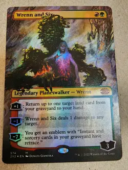 Wrenn and Six - #574 (Textured Foil) Double Masters 2022 Foil - Mtg - Image 1
