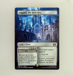 Magic the Gathering: Ishgard, the Holy See (Borderless) Final Fantasy Reg NM - Image 1