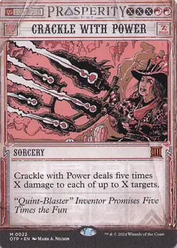 Crackle with Power Outlaws of Thunder Junction: Breaking News Regular - Image 1