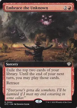 Embrace the Unknown (Extended Art) Outlaws of Thunder Junction Regular - Image 1