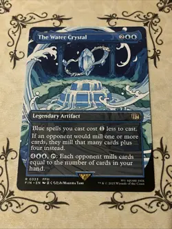 The Water Crystal (Borderless) Final Fantasy Regular - Image 1