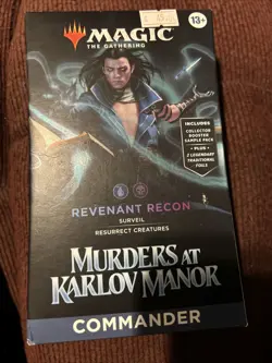 Revenant Recon Commander Deck From Murders At Karlov Manor Sealed - Image 1