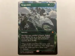 MTG Special Guests SCAPESHIFT Borderless NM (3012) Graded Power - Image 1