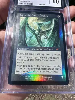 MTG - Ugin, the Spirit Dragon - Retro Foil - Secret Lair - Graded CGC 10 Pop 🔥 - Image 2