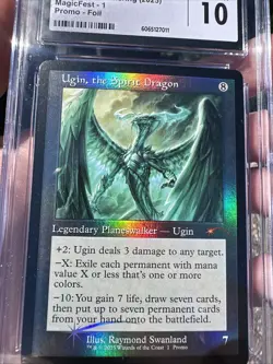 MTG - Ugin, the Spirit Dragon - Retro Foil - Secret Lair - Graded CGC 10 Pop 🔥 - Image 3
