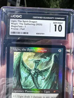 MTG - Ugin, the Spirit Dragon - Retro Foil - Secret Lair - Graded CGC 10 Pop 🔥 - Image 4