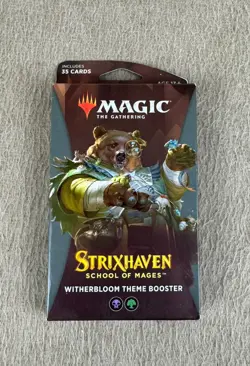 Magic the Gathering Strixhaven School of Mages Witherbloom Theme Booster NEW - Image 1