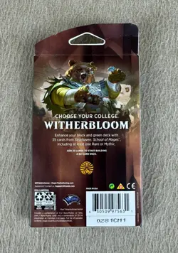 Magic the Gathering Strixhaven School of Mages Witherbloom Theme Booster NEW - Image 2