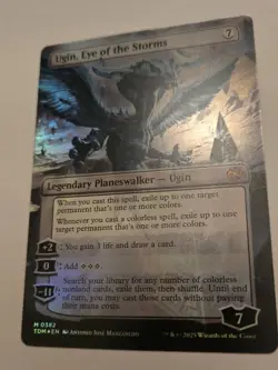 Ugin, Eye of the Storms (Borderless) Tarkir: Dragonstorm Foil - Image 1