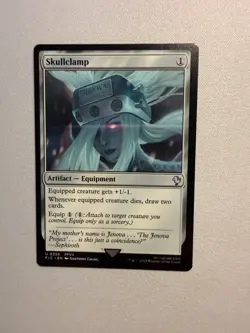 Skullclamp - MTG Commander: FINAL FANTASY (FIC) #355 NM - Image 1