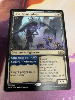 Cruel Somnophage Non-Foil *SHOWCASE* Wilds Of Eldraine MTG NM/MT WOE Comb Ship - Image 1