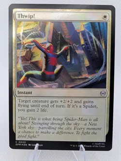 Magic: The Gathering Thwip! 0020 Marvel's Spider-Man Foil - Image 1