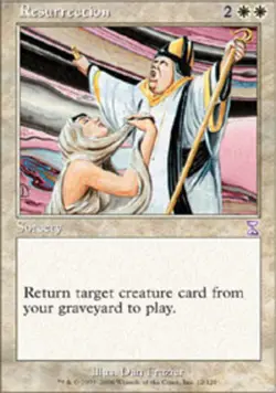 Resurrection - Timeshifted #12/121 MTG Magic The Gathering - Image 1