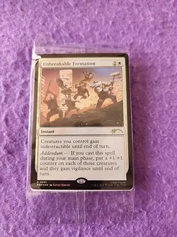 Magic The Gathering Teenage Mutant Ninja Turtles Unbreakable Formation Promo NYC - Image 1