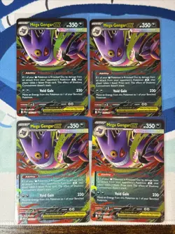 Pokemon TCG Mega Gengar Ex Promo 056/094 Mega Battle Deck NM Lot Of 4 - Image 1