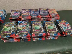 Sealed lot of 200 Pokemon Scarlet & Violet booster packs (4 sets of 50) No Res - Image 2