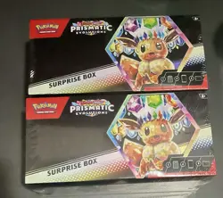 Pokemon TCG Prismatic Evolutions Surprise Box Sealed (Lot Of 2) - Image 1