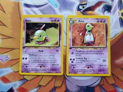 2000 POKEMON NEO GENESIS NATU 67/111 XATU 52/111 1ST EDITIONS - Image 1