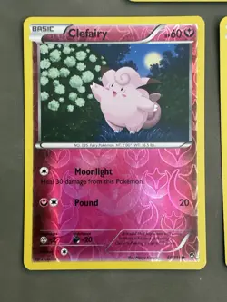 3x Clefairy Lot 69/111 And 82/122 Furious Fists Reverse Holo Pokemon [ENG]* TCG - Image 4