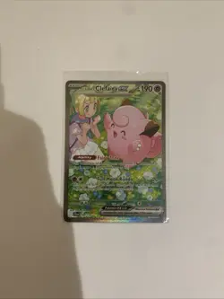 Pokemon Lillie's Clefairy EX Sir 184/159 English, Journey Together, NM Condition - Image 1