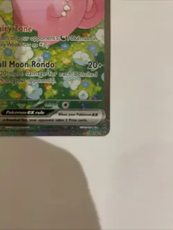 Pokemon Lillie's Clefairy EX Sir 184/159 English, Journey Together, NM Condition - Image 3