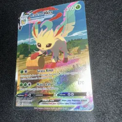 Leafeon VMAX Alternate Art 205/203 Evolving Skies Holo Pack Fresh Pokemon Mint - Image 1