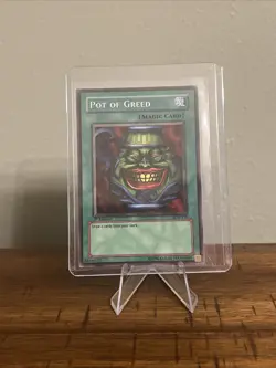 Pot of Greed LOB-119 The Legend of Blue Eyes White Dragon 1st Edition - Image 1