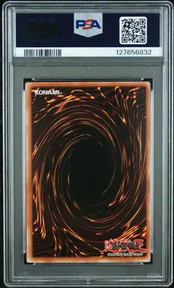 2007 Yu-Gi-Oh! Vennominaga/Deity of Poisonous Snakes TAEV 1st Ed Secret PSA 9 - Image 2