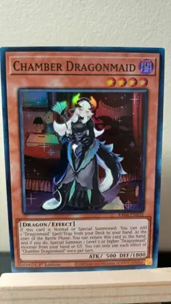 Chamber Dragonmaid 1st Edition [NM] - Yu-Gi-Oh! RA04 [Super Rare] - Image 1