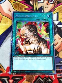 Metamorphosis ra04-en123 1st Edition (M/NM+) Platinum-Secret Rare Yu-Gi-Oh! - Image 1