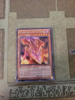 YUGIOH METEOR DRAGON RED-EYES IMPACT INOV-EN028 RARE 1ST ED NM - Image 1